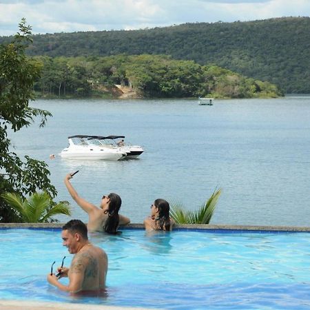 Aldeia Do Lago Caldas Novas Lindo Apt Com Cozinha Mobilia Nova Pode Levar Bebidas Na Area Das Piscinas Exterior foto