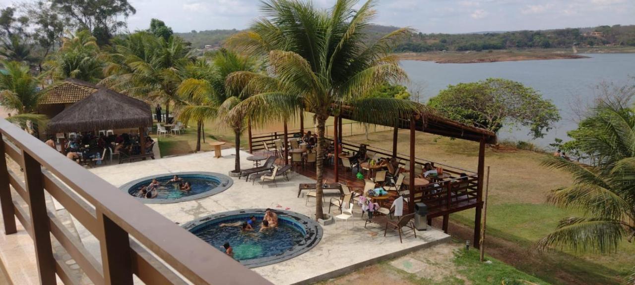 Aldeia Do Lago Caldas Novas Lindo Apt Com Cozinha Mobilia Nova Pode Levar Bebidas Na Area Das Piscinas Exterior foto